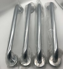 4 x Waterbury 400mm Bathroom Shower Grab Handles Hand Rail Support Bar Ø 25mm