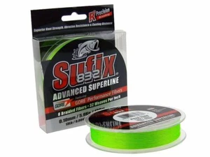 NEU Sufix 832 Advanced Superline 120m Neon lime Geflochtene Schnüre - Bild 1 von 1