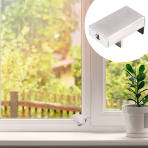2 Stück Aluminiumlegierung Türen und Fenster Schlösser Kinderrahmen Schutz Stopper - Bild 1 von 12