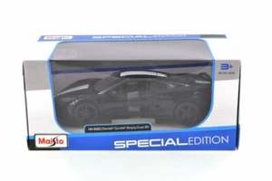 2020 CHEVY CORVETTE STINGRAY Z51 COUPE 1/24 scale DIECAST CAR MAISTO 31527BK - Picture 1 of 2