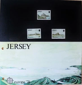 Jersey Stamps; Europa '78 "Jersey Monuments" MNH Presentation Pack 1978 - Picture 1 of 4