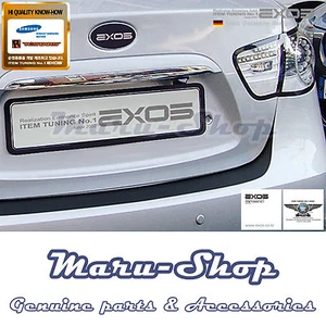 Calcomanía protectora de maletero trasero EXOS apta para 07~10 Hyundai Elantra 4 puertas - Imagen 1 de 1
