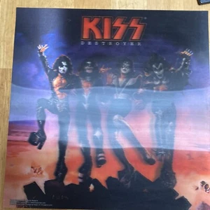 KISS Destroyer 12”x12” Lenticular Print 2005 KISS Catalog - Picture 1 of 6