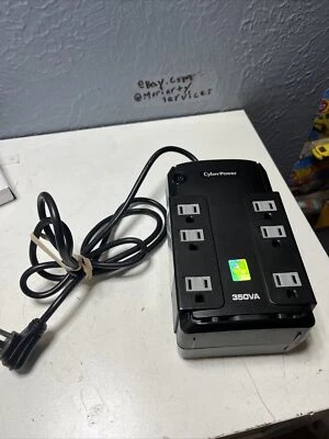 CyberPower CP350SLG 350VA 255W UPS System with 6 Outlets (NEEDS BATTERY) - Image 1 of 4