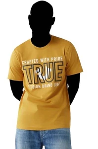 Nueva Camiseta True Religion para Hombre Algodón Cara de Buda Para Hombres Talla XLARGE RTRU-22 - Imagen 1 de 2