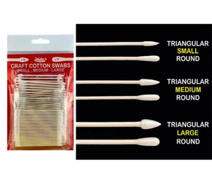 IckySticky Cotton Swabs Mixed Sizes (150pcs) - Picture 1 of 1