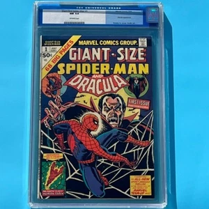Giant-Size Spider-Man #1 🌟 CGC 9.4 🌟 Dracula Cover! Marvel Graded Comic 1974 - Bild 1 von 3