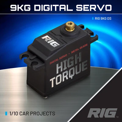 RIG 9KG (125 oz/in) Digitales Servo mit hohem Drehmoment und Metallgetriebe - Bild 1 von 4