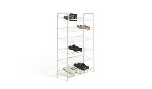 Jorn 6 Tier Shoe Rack - White - Picture 1 of 7