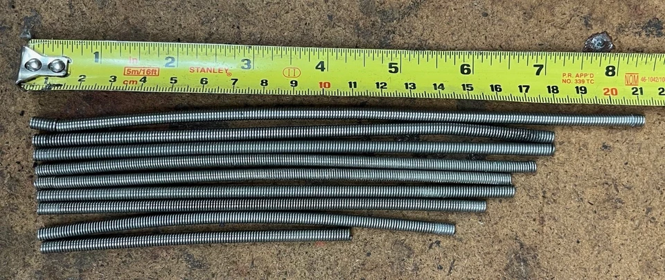 9 PIEZAS Carcasas de desviador en espiral de acero inoxidable Campagnolo SUPER RECORD INOX Foto 1 de 1