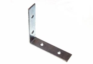 Angolo Staffa / Supporto In Acciaio BZP 63Mm (2.5 Pollici) | Onestopdiy Nuovo - Foto 1 di 1