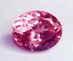 Lose Edelstein 10,80 ct Natürlicher Morganit Prinz Ovalschliff Zertifiziert RINGGRÖSSE - Bild 1 von 8