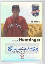 2008 TRISTAR PROjections Yellow Reflectives Auto /25 Brock Huntzinger #32 Auto