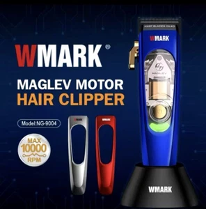 WMARK NG 9004 Professional Cordless Clipper, High Speed Motor,Ultra-Sharp Blades - Picture 1 of 8
