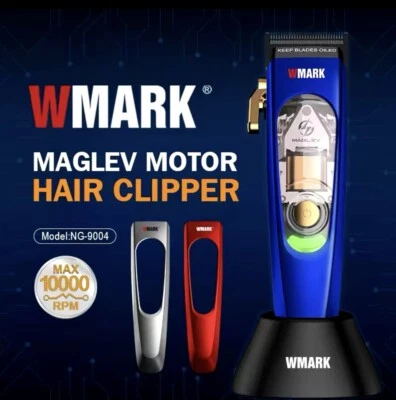 Cortapelos inalámbrico profesional WMARK NG 9004, motor de alta velocidad, cuchillas ultra afiladas Foto 1 de 4
