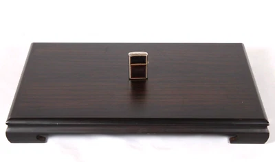 Japanese Wooden Flower Vase Stand Vintage Table Ikebana Bonsai 48×33×5.5㎝ z033 - Изображение 1 из 4