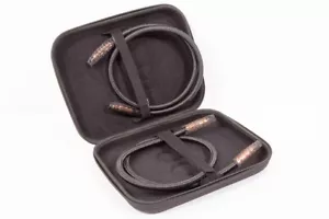 AudioQuest Black Beauty RCA interconnect cables, boxed, 1m long pair - Picture 1 of 11