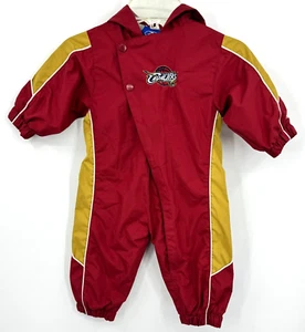 Vintage Cleveland Cavaliers Snowsuit Infants 12 NBA Reebok Emboridered Logo - Picture 1 of 12
