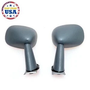 ESPEJOS RETROVISORES GUARDABARROS GRISES APTOS PARA TOYOTA PUBLICA STARLET P30 KP36 37 P40 KP45 P60 1968-78 - Imagen 1 de 1