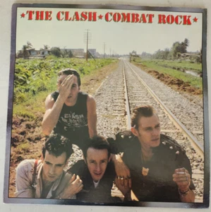 THE CLASH-COMBAT ROCK-1982 EPIC FE37689 ORIGINAL 1982 Ultrasonic Cleaned - Picture 1 of 4
