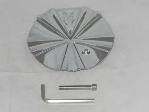 MARTIN BROTHERS 935 VAMPIRE CHROME WHEEL RIM CENTER CAP EMR935-CAR-CAP S510-18 - Picture 1 of 2