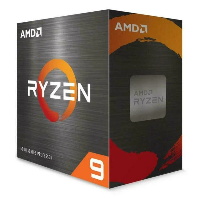 AMD Ryzen 9 5900X Desktop Processor (4.8GHz, 12 Cores, Socket AM4) Box - 100-100000061WOF