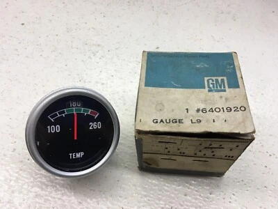 GMC NOS 1970 camión medidor de temperatura del agua 2,5" 6401920 Foto 1 de 4