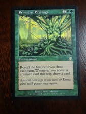MTG Primitive Etchings Scourge Regular Rare