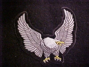 FLYING EAGLE Game Sportswear Leather Wool Stadium Jacket Black Size XL Varsity - Picture 1 of 8