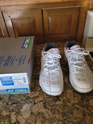 Zapato de tenis blanco Yonex SHT-304CF Power Cushion para hombre Foto 1 de 4