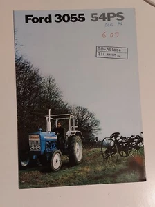 Prospekt Traktor Ford 3055 Tracteur Brochure - Picture 1 of 3