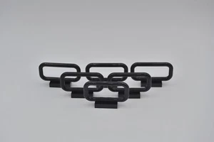 LEGO 6 x Absperrung Zaun 1x4x2 schwarz black fence 6187 - Bild 1 von 2
