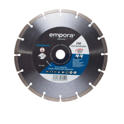 EMPORA PROFI Diamanttrennscheibe Ø125 Ø230 Fliesen Beton Marmor Granit Stein OSA !