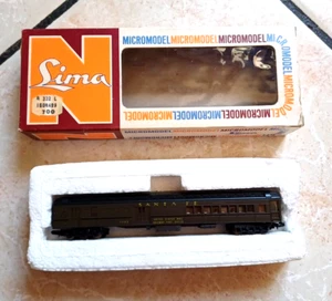 Lima Micromodel N vagone carrozza Santa Fe United States Mail cod. 342 - Foto 1 di 10