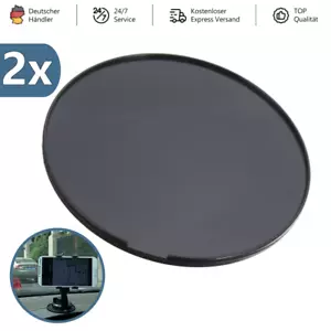 2x Klebeadapter für Armaturenbrett, Adapterplatte für Navi Saugnapf Befestigung - Bild 1 von 6