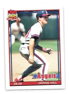 1991 Topps - 40th Anniversary Logo #36 Donnie Hill - Picture 1 of 2