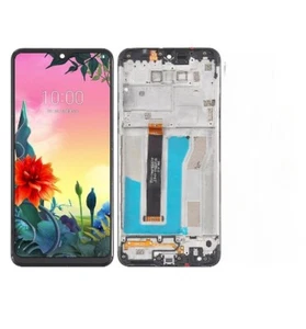 LG K50S X540 LM-X540 Original  Display Komplettes Bildschirm LCD + Touch Schwarz - Bild 1 von 3