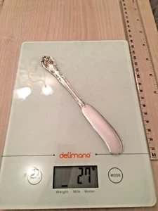 ALVIN STERLING SILVER ☑️ Flatware🍴Chateau ROSE 🍴Butter Spreader - 5 3/4" ✅ 27g - Picture 1 of 8
