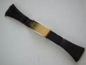 Omega Deployant Folding Clasp Buckle No. 27, dimensions 18 x 41 mm, gold-plated. - Picture 1 of 16