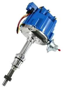 Ford BBF FE V8 65K One Wire HEI Distributor 352 360 390 406 427 428 Blue Cap New - Picture 1 of 1