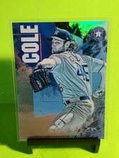 2019 Topps Fire Blue Chip Gerrit Cole #82 Houston Astros 