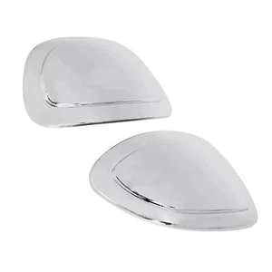A Pair New Chrome Mirror COVER CAP For 1999-2006 Chevy Silverado GMC Sierra - Foto 1 di 18