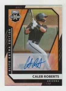Caleb Roberts 2021 Panini Elite Extra Edition Rookie Auto #138 Diamondbacks - Bild 1 von 1