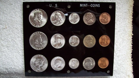 1954 MINT SET UNCIRCULATED P D S MINTS CHOICE Cover