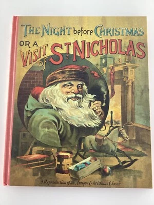 Clement Moore, The Night Before Christmas, антикварная репродукция, Philomel. - Изображение 1 из 4