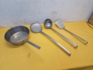 Bundeswehr Küchenutensilien Edelstahl 4-tlg. Set Bund / Fissler; Walter Konvolut - Bild 1 von 24