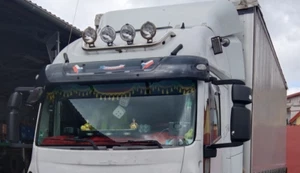 Cabin Halogen Light Bar Stainless Steel Rollbar for Iveco Euro Cargo trucks - Picture 1 of 1