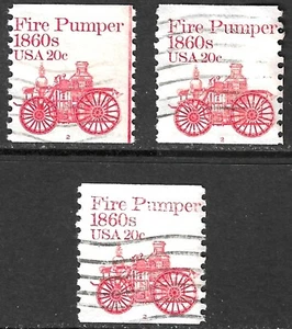 US PNC1 Scott 1908 Fire Pumper Plate #2 CV 22,50 $ - Bild 1 von 1