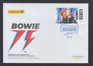 RFA 2022 FDC -75 Cumpleaños David Bowie- Músico Pop - Imagen 1 de 1