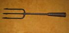 Vintage Hand Forged 3 Prong Barbed Fish Gig - 16.5" Long